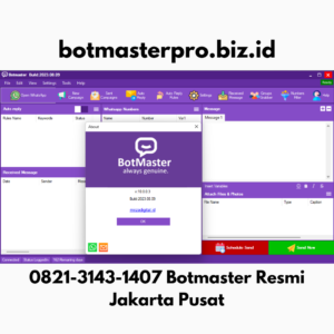 Botmaster Resmi JakartaPusat 0821-3143-1407