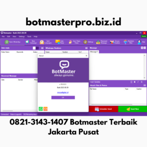 0821-3143-1407 Botmaster Terbaik JakartaPusat