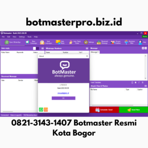 Botmaster Resmi Bogor 0821-3143-1407